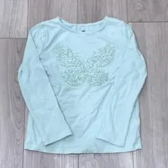 H&M Tシャツ 4-6y 幼稚園 女の子 可愛い 蝶々