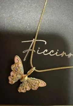 FICCINO・バタフライキュービックジルコニア・ペンダント・ネックレスのサムネイル
