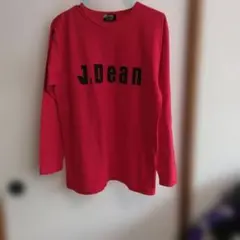 J.Dean 長袖カットソー レッドのサムネイル