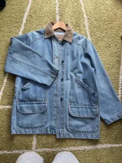 デニムカバーオールジャケット