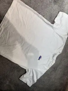 LACOSTE ホワイト Tシャツ Mサイズ　国旗イギリス