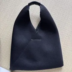 マルジェラ　黒 メッシュ トートバッグ ハンドル付き