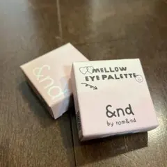 アンドバイロムアンド/メロウアイパレット ローズフォグ・インアピンク