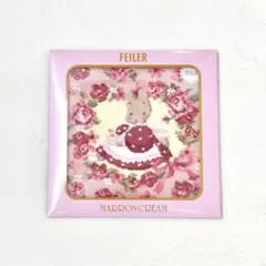 未開封 FEILER フェイラー サンリオ マロンクリーム タオル ハンカチ