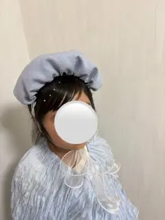 七五三　髪飾り　着物リメイク　着物アレンジ　ヘッドドレス