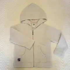 kashwere カシウェア キッズ フルジップ パーカー 4-5Y