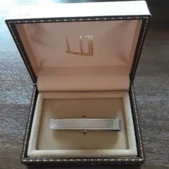 【美品】dunhill シルバー タイバー