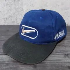 90s NIKE ナイキ スナップバック キャップ ロゴ刺繍 SWOOSH