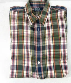 POLO by Ralph Lauren 長袖 コットンチェックシャツ