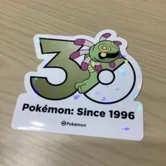 ポケモン 30周年記念 ホログラムステッカー ツボツボ
