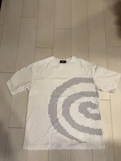 SOL/Soonerorlater 渦巻き柄 プリント Tシャツ ホワイト M