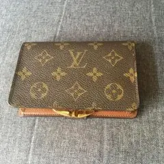 美品　ルイヴィトン　ポルトフォイユ ヴィエノワ 二つ折り がま口財布