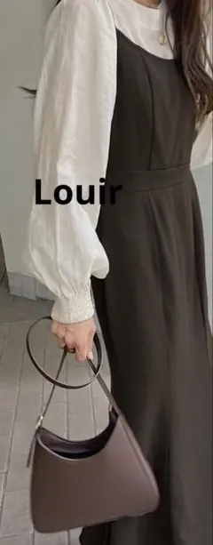 Louir バックリボンマーメイドキャミソールワンピース キャミワンピース