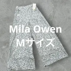 新品未使用【ミラオーウェン】花柄　ワイドパンツ　春夏