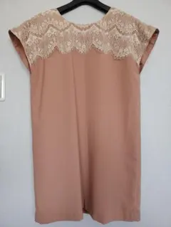 ROPE' PICNIC レースワンピース ピンク フォーマル ドレス M