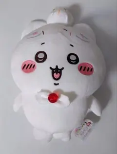 期間限定値下げ！ちいかわ誕生日BIGぬいぐるみハチワレ(非圧縮発送)