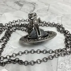 VivienneWestwood オーナメンタルオーブ 花刻印 ネックレス 希少 VivienneWestwood オーナメンタルオーブ 花刻印 ネックレス 希少