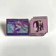 鬼滅の刃 無限城編 胡蝶カナエ 胡蝶しのぶ キャラクターモチーフピンズ 第二弾