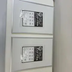 ポスターパネル　A2 シルバー　2枚セットのサムネイル