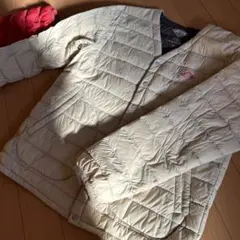 アイボリー ダウンジャケット