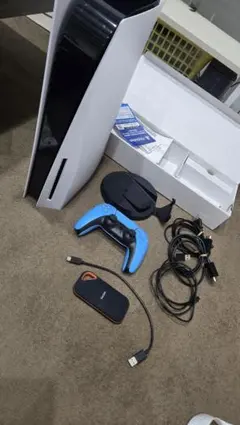 美品　PS5 本体 SSD2TB付き ディスクドライブ搭載