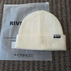 RIVMOUNT ニット帽 アイボリー