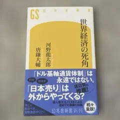 世界経済の死角 河野龍太郎 唐鎌大輔