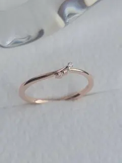 美しい！エステール Pt900 ダイヤ デザイン リング 4.44g M2261 2025年