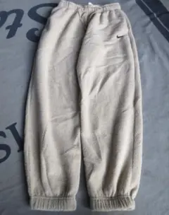 Nike フリース ジョガーパンツ ベージュ　S