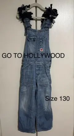 GO TO HOLLYWOOD デニムオーバーオール 130cmのサムネイル
