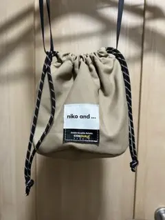 niko and  ショルダーバッグ ベージュ