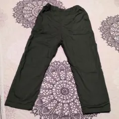 UNIQLO オリーブグリーン 長ズボン裏フリース