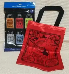 TDRディズニーハロウィン2025　トートバッグディズニーヴィランズ　フック船長