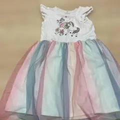 H&M ユニコーンプリント ワンピース