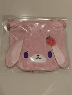 翌日発送 シュガバニ ふわふわ巾着 ストロベリーうさ 가챠