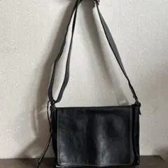 黒 スエード レザー リュック ※色褪せ、革ヒビ、型崩れあり グッチ