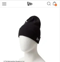 NEW ERA × The Met コラボ ニット帽 黒 新品未使用