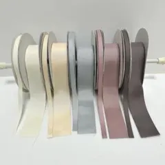 青山リボン 8個セット 多色　ネオグログラン　38mm 9mm