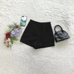 グレイル ショートパンツ XS シンプル ポケットあり 洗える カジュアル 黒