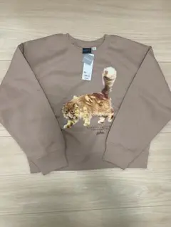 ハリーポッター　クルックシャンクス gu ネコ　トレーナー　新品　XXL