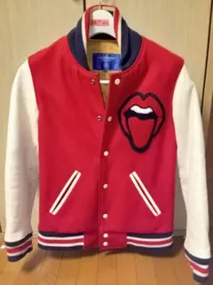 HALFMAN】 スタジャン ローリングストーンズ 刺繍ロゴ - メルカリ