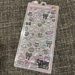 ボンボンドロップシール　クーリア　正規品　しろくろボンボン