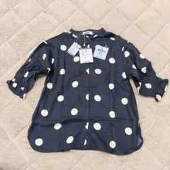【新品】BREEZE ドットワンピース 80