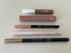 眉マスカラ、眉ティント、アイブロウ、アイシャドウペンシルセット(別売り可)