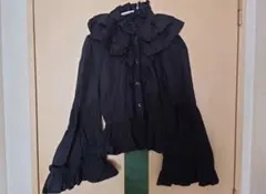 美品】 アリスアンドザパイレーツ 蒼き蕾の乱舞オーバーブラウス