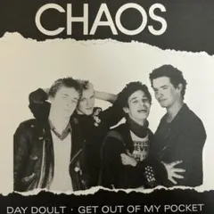CHAOS DAY DOULT 7インチ　レコード　パンク天国　再発　EP