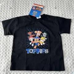 【8436】パウパトロール　半袖Tシャツ　120cm 新品　ブラック