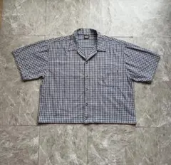 scommessa 短丈　チェックシャツ　ボックスシルエット　シティーボーイ