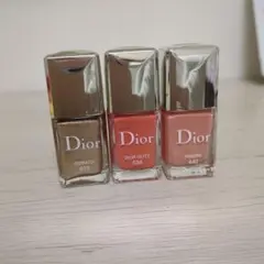 Dior ネイルカラー 3本セット