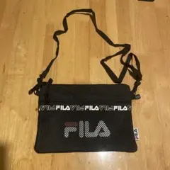 FILA メッシュショルダーバッグ ブラックのサムネイル